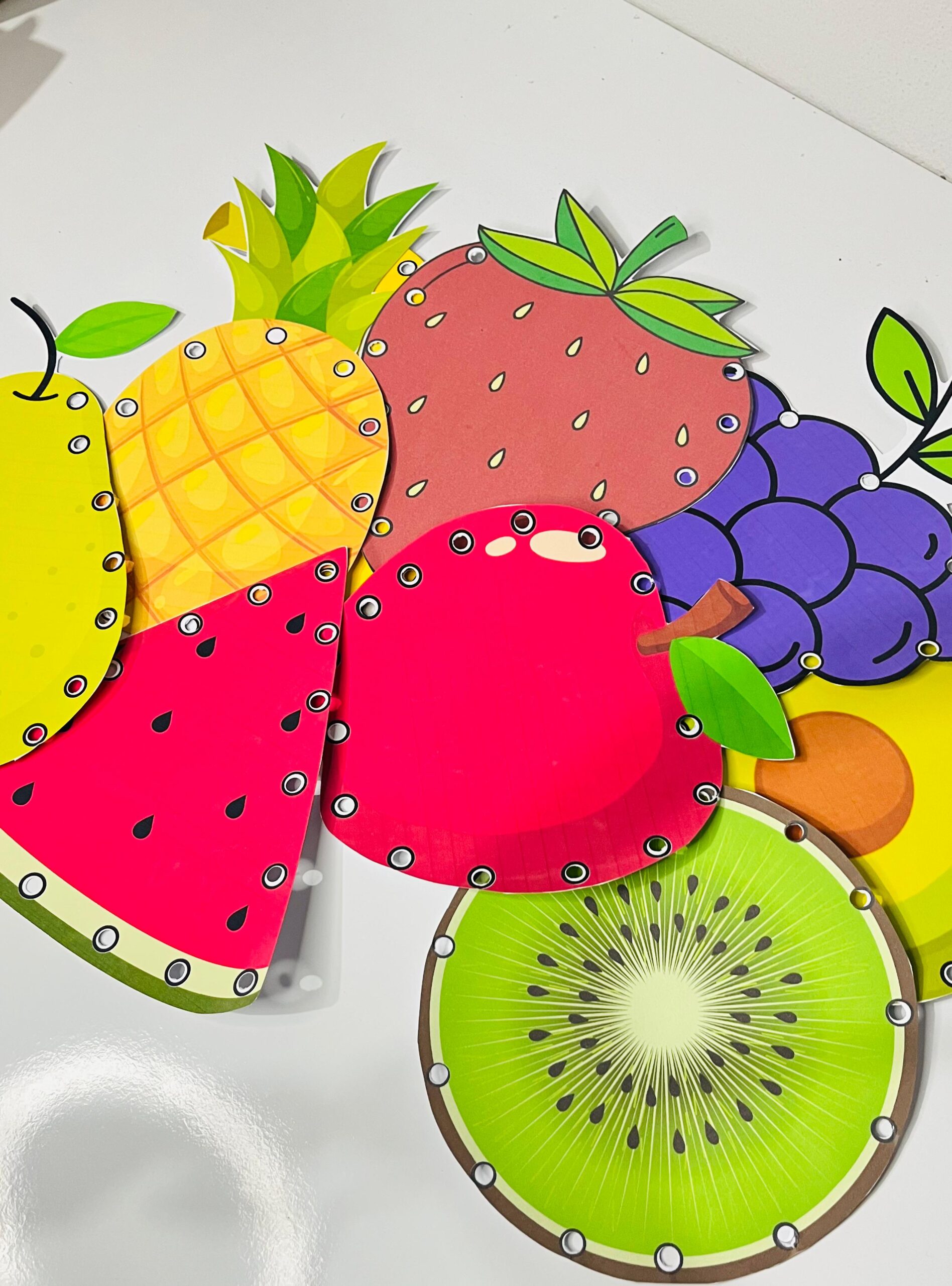 ALINHAVO DAS FRUTAS