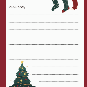 PAPEL DE CARTAS - PAPAI NOEL