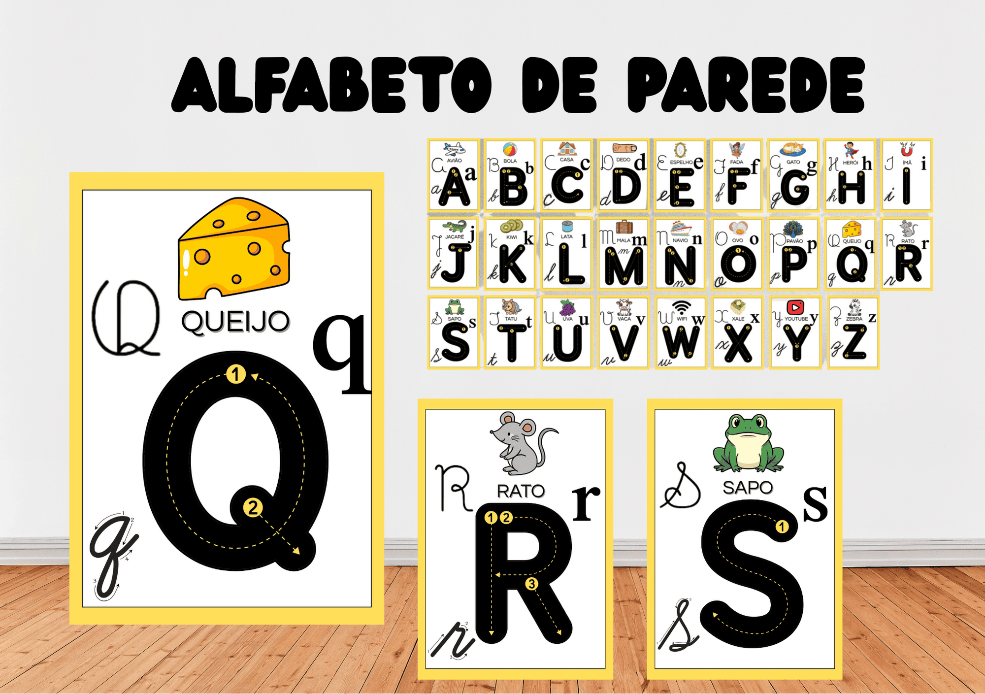 ALFABETO TRAÇADO