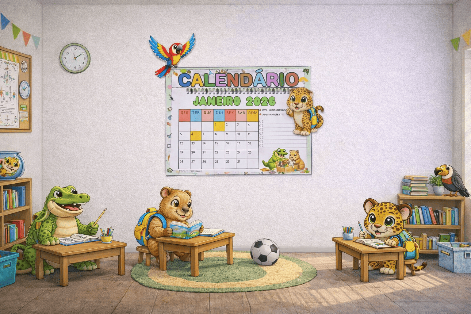 CALENDÁRIO - PANTANAL