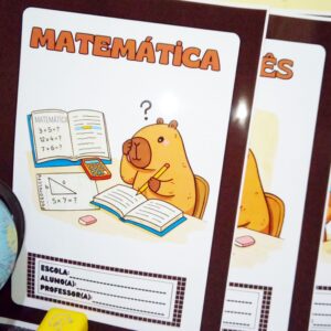 CAPAS DE CADERNO - TEMA CAPIVARA